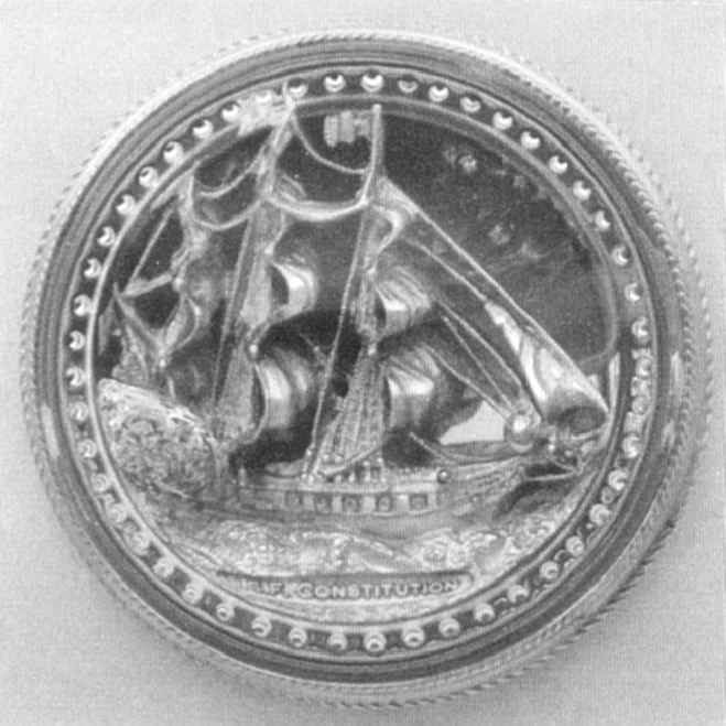 THE USS CONSTITUTION PAPERWEIGHT